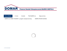 Tablet Screenshot of domar-ubezpieczenia.com